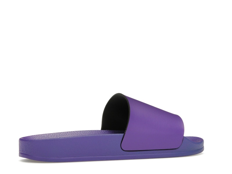 OFF-WHITE Off Stamp Slide Dark Violet Black (Women's)