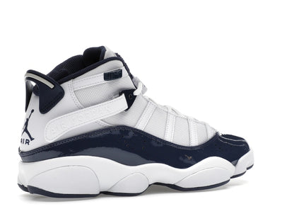 Jordan 6 Rings White Midnight Navy