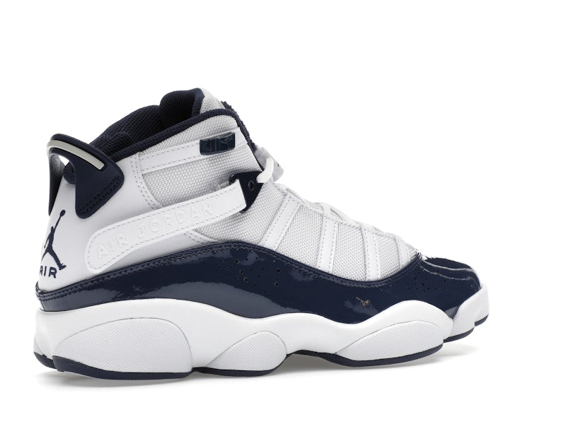 Jordan 6 Rings White Midnight Navy