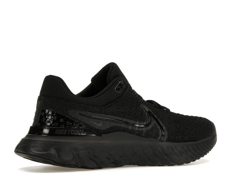 Nike React Infinity Run Flyknit 3 Triple Black (Women's)
