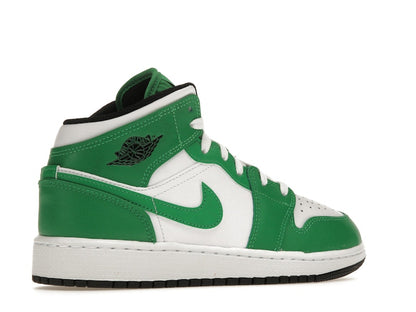 Jordan 1 Mid Lucky Green (GS)