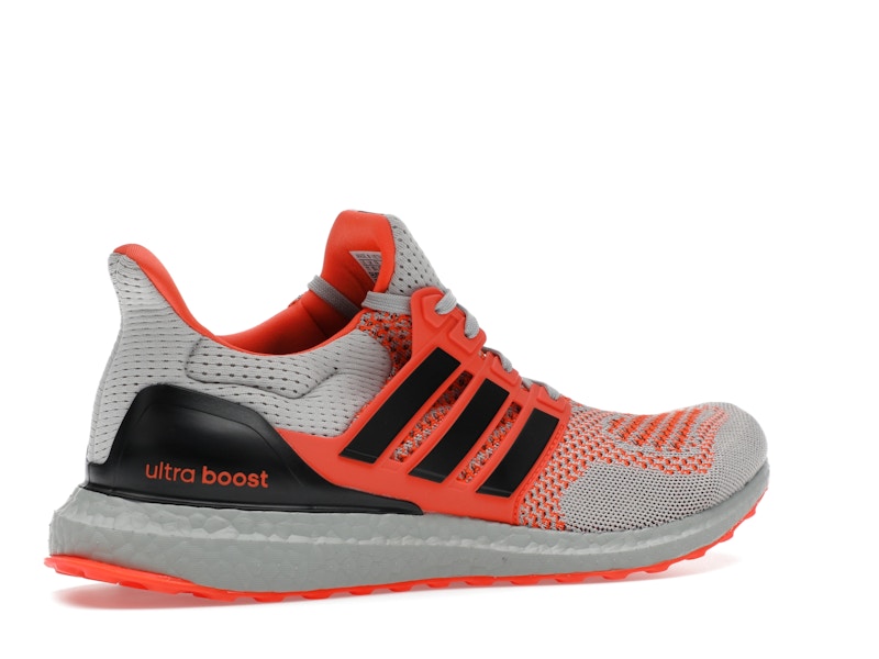 adidas Ultra Boost 1.0 Core Black Impact Orange Grey Two