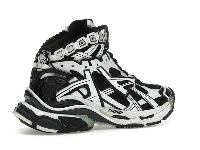 Balenciaga Runner High White Black