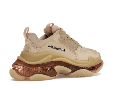 Balenciaga Triple S Clear Sole Beige (Women's)