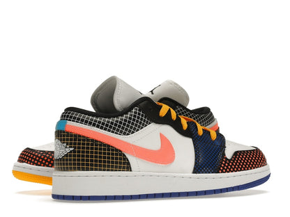 Jordan 1 Low MMD Multi-Color Grid (GS)