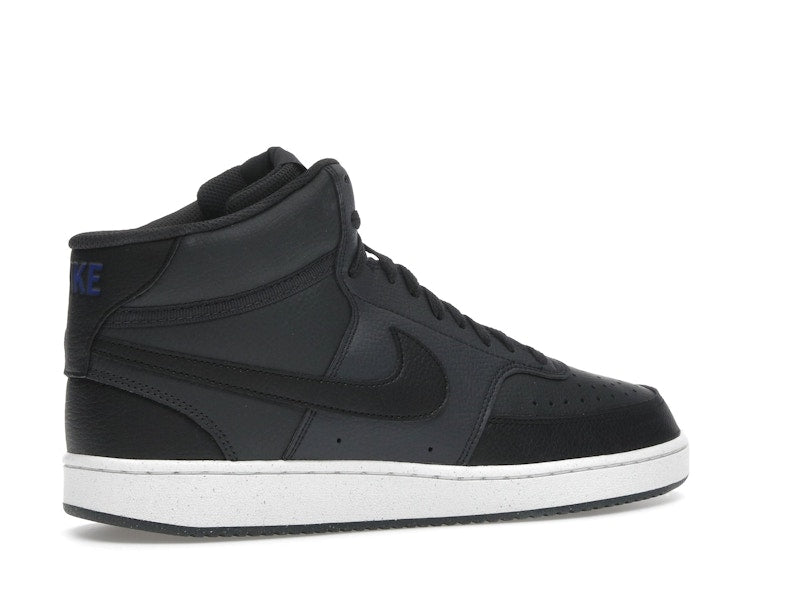 Nike Court Vision Mid Next Nature Dark Smoke Grey Off Noir Racer Blue Black