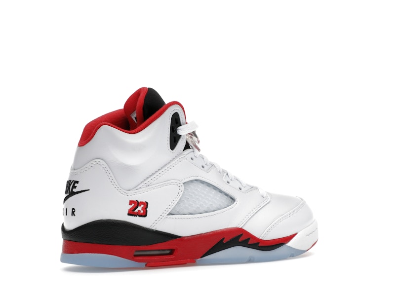 Jordan 5 Retro Fire Red Black Tongue (2025) (GS)