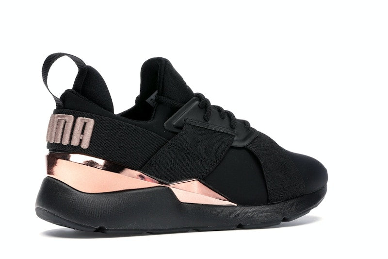 Puma Muse Metal Black Rose Gold (Women's)