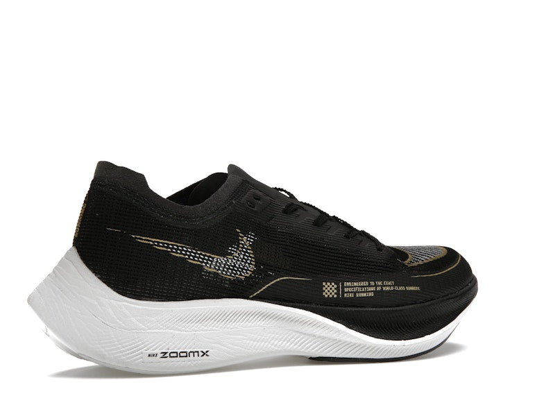 Nike ZoomX Vaporfly Next% 2 Black Metallic Gold Coin
