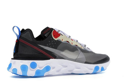 Nike React Element 87 Dark Grey Photo Blue