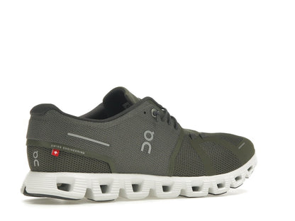 On Running Cloud 5 Olive Green White