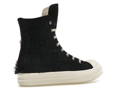 Rick Owens DRKSHDW Slashed Sneaks Black Milk
