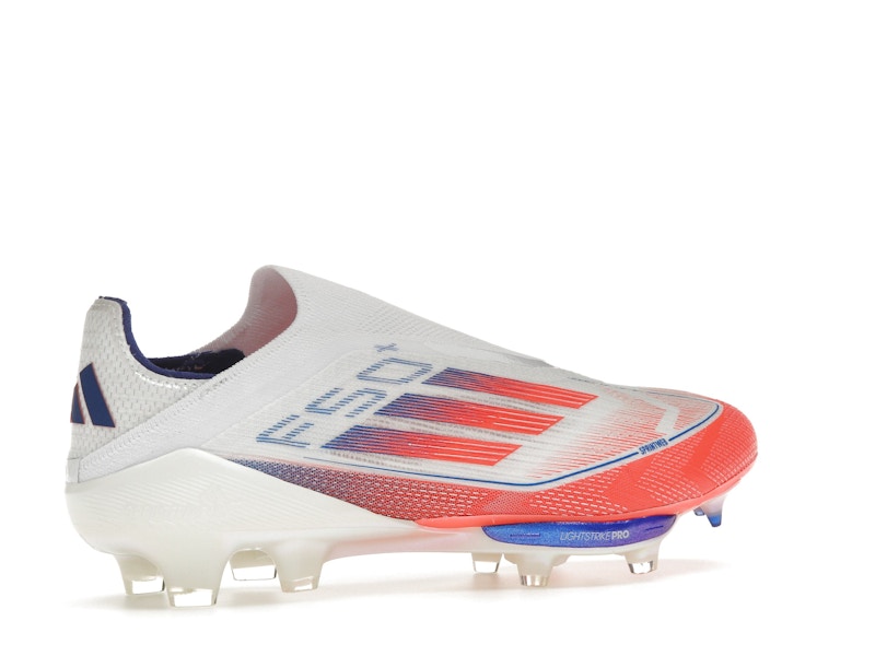 adidas F50+ Elite Laceless FG Cloud White Solar Red