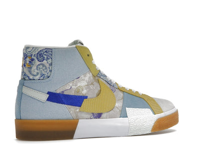 Nike SB Zoom Blazer Mid Premium Floral Paisley Boarder Blue