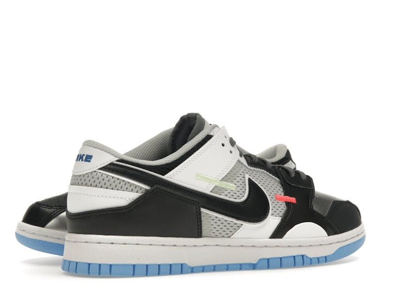 Nike Dunk Low Scrap Black Neutral Grey University Blue White