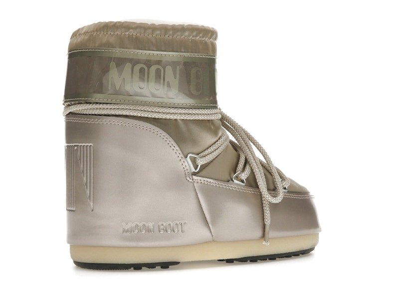 Moon Boot Icon Low Boot Glance Platinium