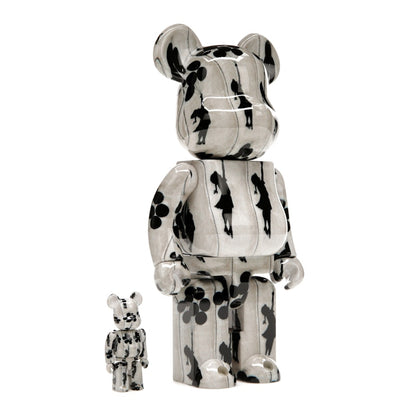Bearbrick Flying Balloons Girl 100% & 400% Set