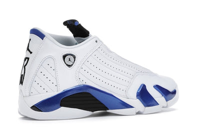 Jordan 14 Retro White Hyper Royal (GS)