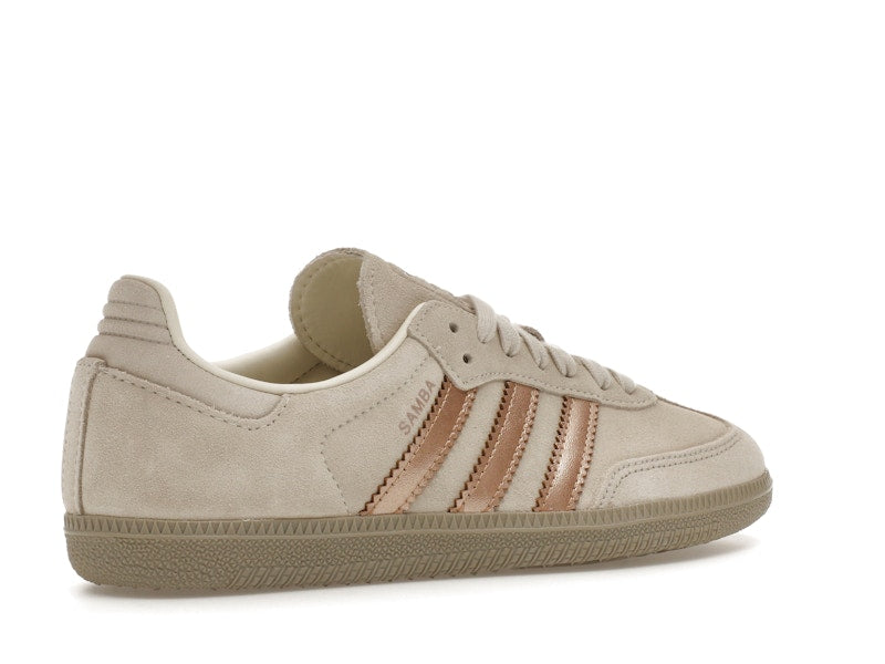 adidas Samba OG Off White Copper Metallic (Women's)