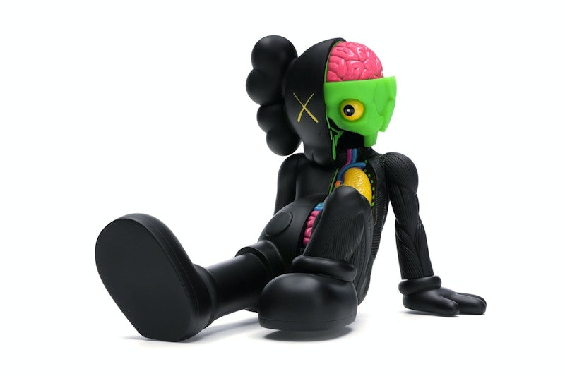 KAWS Resting Place Vinyl Figure Black