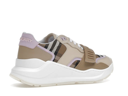 Burberry Ramsey Vintage Check Sneaker Beige Taupe Brown (Women's)