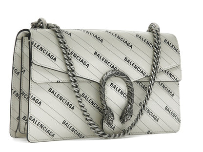 Gucci x Balenciaga The Hacker Project Small Dionysus Bag White