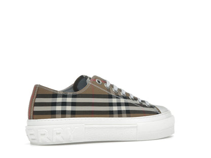 Burberry Low Top House Check Sneaker Taupe Brown (Women's)