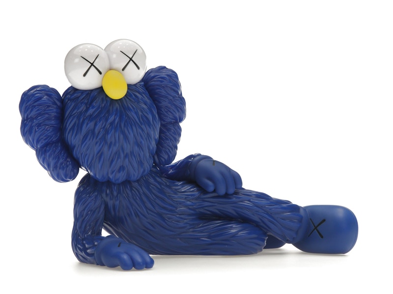 KAWS TIME OFF Vinyl Figure Blue
