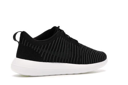 Nike Roshe Two Flyknit Black/Dark Grey-White-Volt