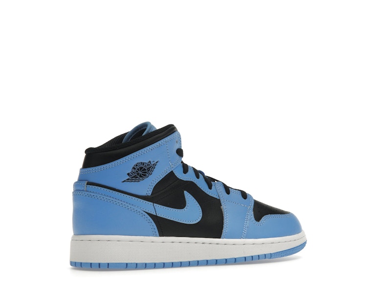 Jordan 1 Mid University Blue Black (GS)