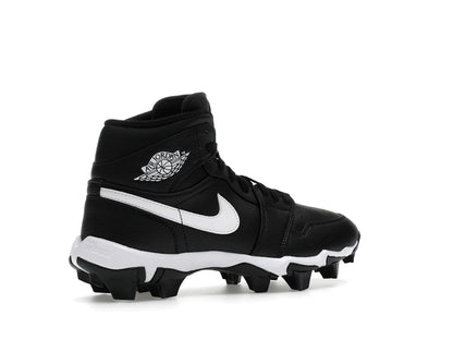 Jordan 1 Mid Cleat Black White (GS)