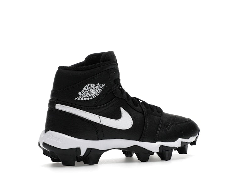 Jordan 1 Mid Cleat Black White (GS)