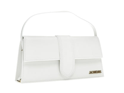 Jacquemus Le Bambino Long Shoulder Bag White