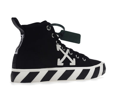 OFF-WHITE Vulc Mid Canvas Black White