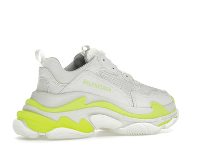 Balenciaga Triple S White Fluo Yellow (Women's)