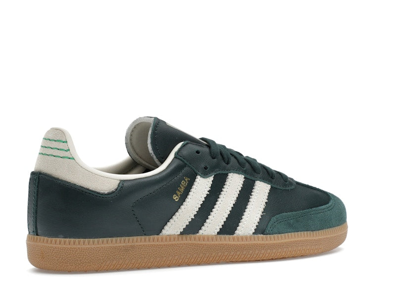adidas Samba OG Shadow Green Cream White Gold Metallic