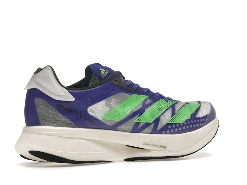 adidas Adizero Adios Pro 2 Sonic Ink Screaming Green