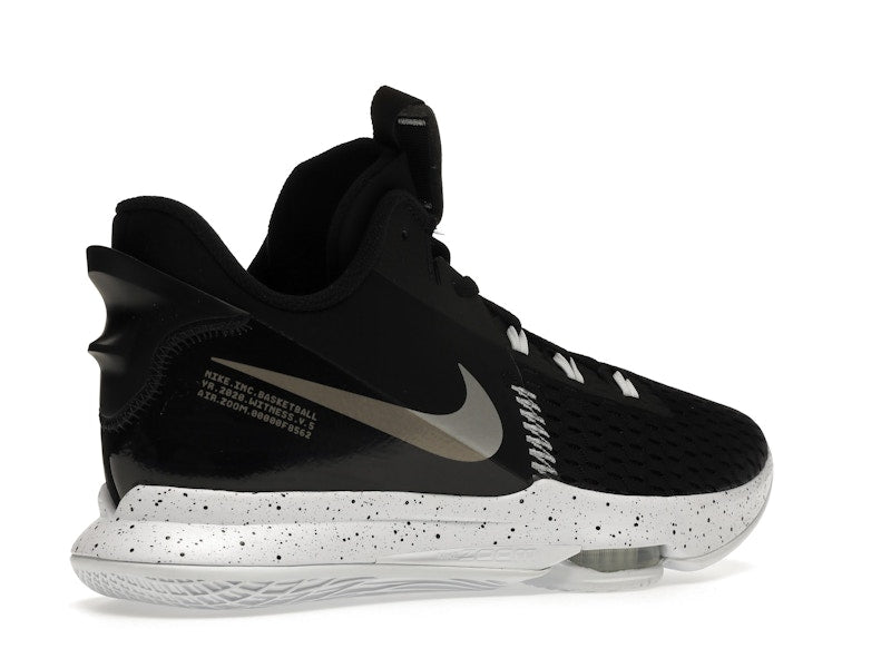 Nike LeBron Witness 5 Black Metallic Silver