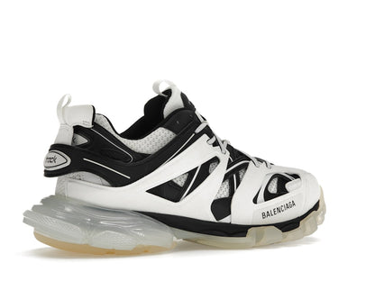 Balenciaga Track Clear Sole White Black