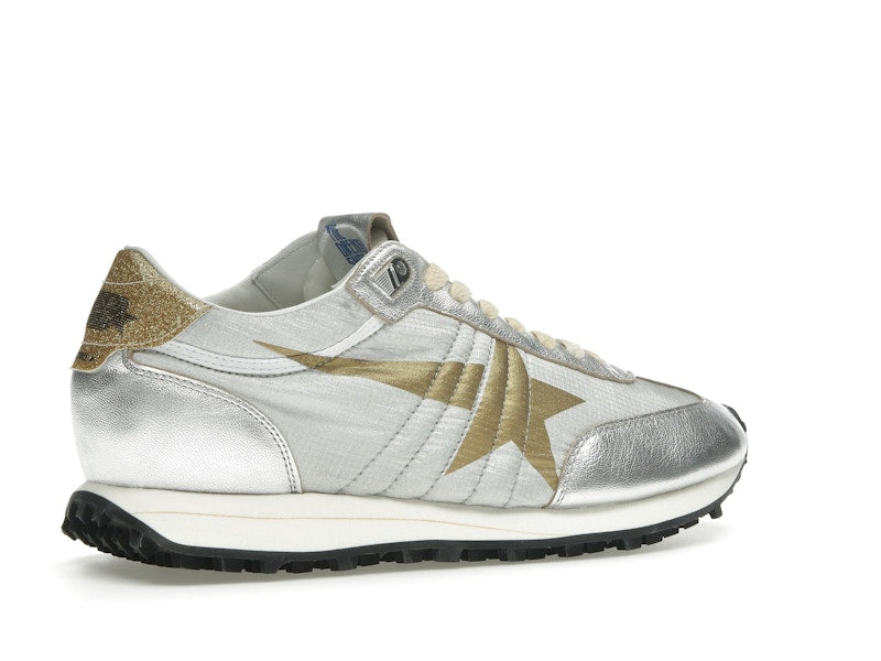 Golden Goose Marathon Silver Gold Star (Women's)