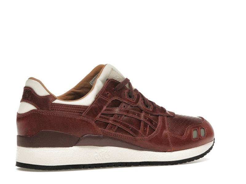 ASICS Gel-Lyte III Packer Shoes x J. Crew Oxblood Leather