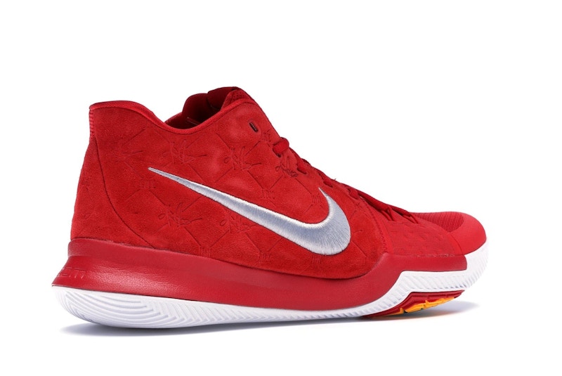 Nike Kyrie 3 Red Suede