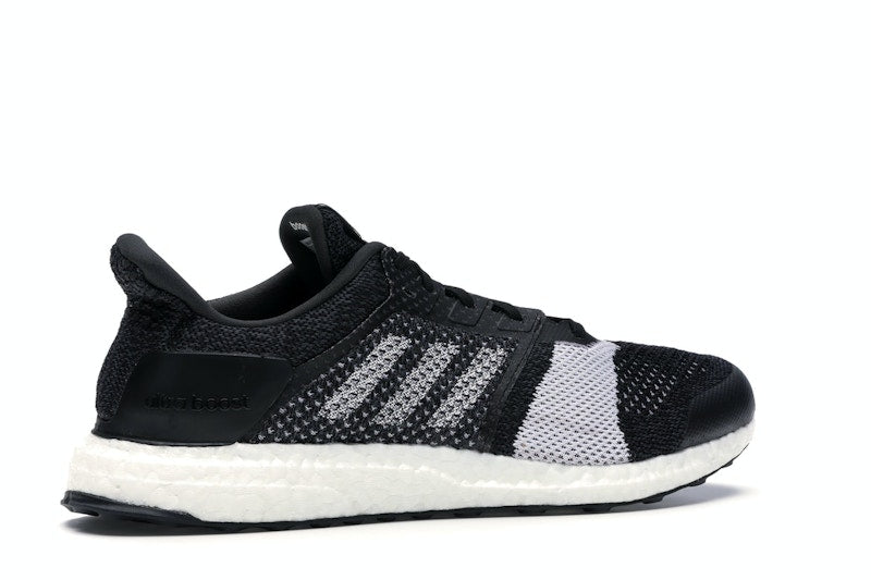 adidas Ultra Boost ST Black White Carbon