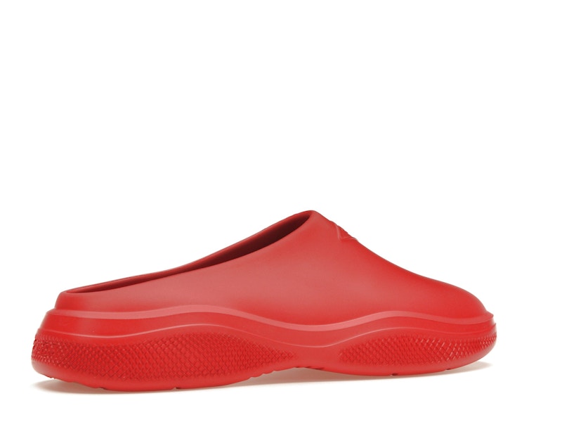 Prada Foam Rubber Mule Red