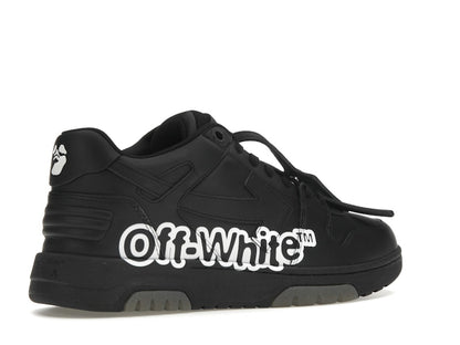 OFF-WHITE Out Of Office OOO Low Tops "Off-White" Black White