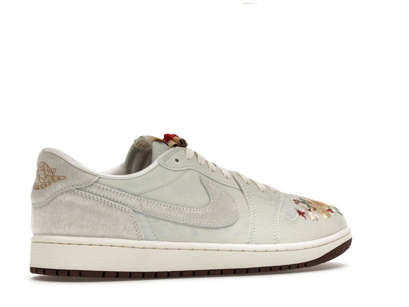 Jordan 1 Retro Low OG Football Grey Sail Light Chocolate
