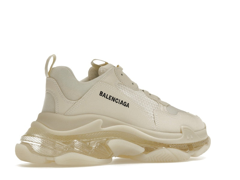 Balenciaga Triple S Clear Sole Beige