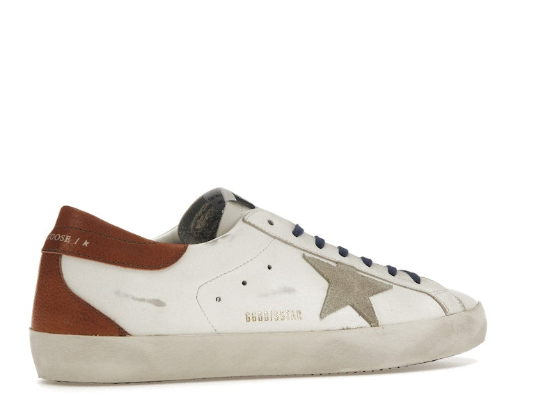 Golden Goose Super-Star White Ice Brown Blue