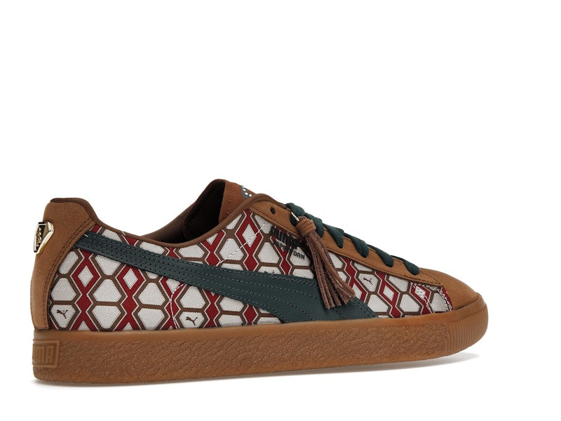 Puma Clyde Tassle Dapper Dan Frair Brown