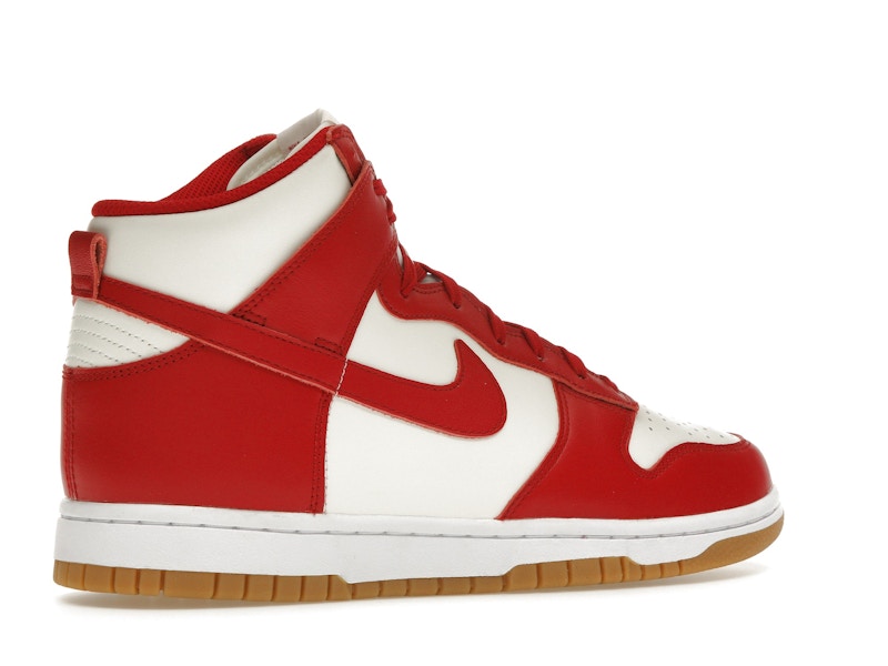 Nike Dunk High Sail Gym Red Gum (Women's)